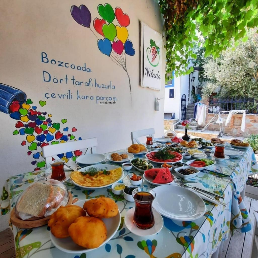 Appartamento Nilada Bozcaada Esterno foto